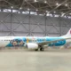 JAL unveils Tokyo DisneySea anniversary-themed aircraft