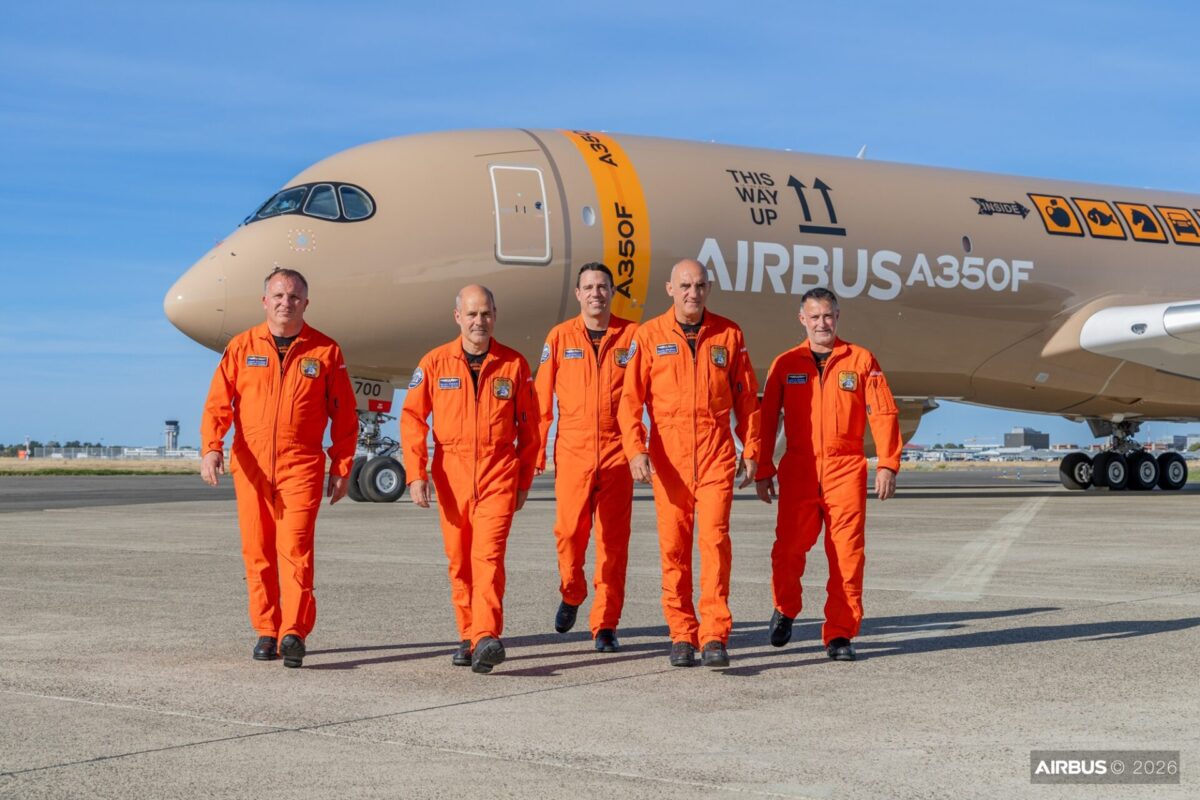 Airbus A350 flight team Airbus A350 flight team
