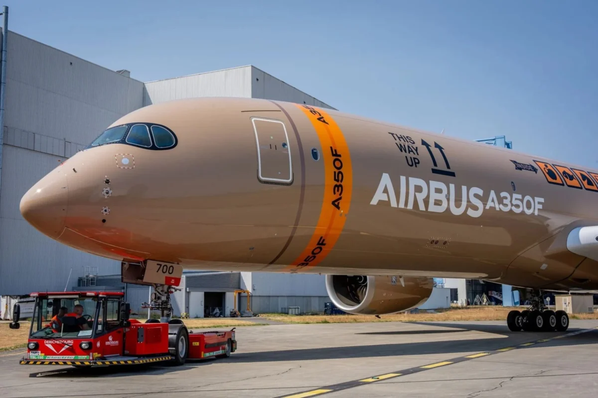 Airbus A350F test flight Airbus A350F test flight