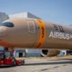 Airbus A350F test flight
