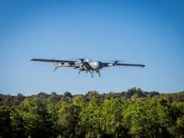 Airbus U050 Capa X drone in flight