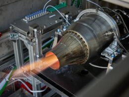 Alloyed turbojet MOD UK