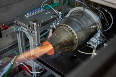 Alloyed turbojet MOD UK