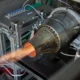 Alloyed turbojet MOD UK