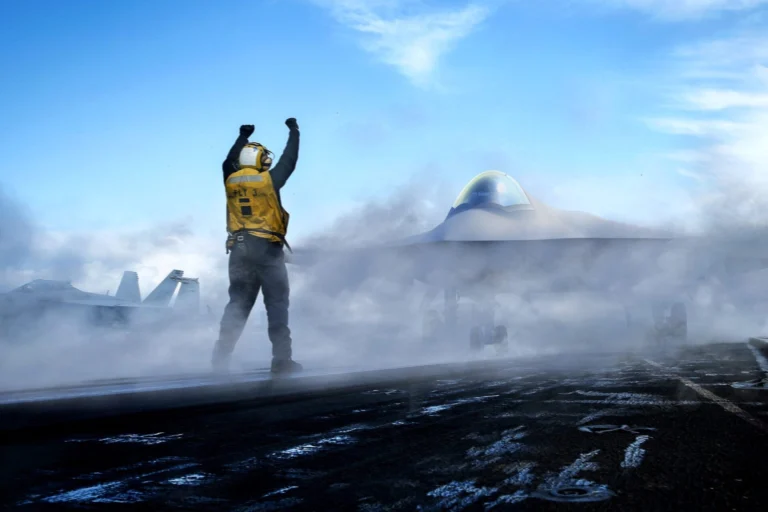 Artist rendering of Boeings FA XX sixth generation carrier fighter