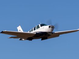 Beechcraft Bonanza A36 six seat single engine light aircraft