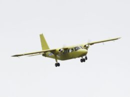 Britten Norman Islander maiden test flight