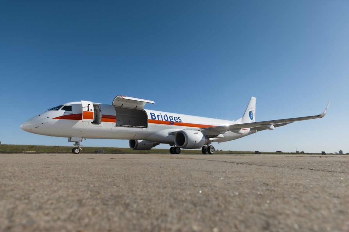 Embraer E190 Freighter Bridges Air Malta Embraer E190 Freighter Bridges Air Malta