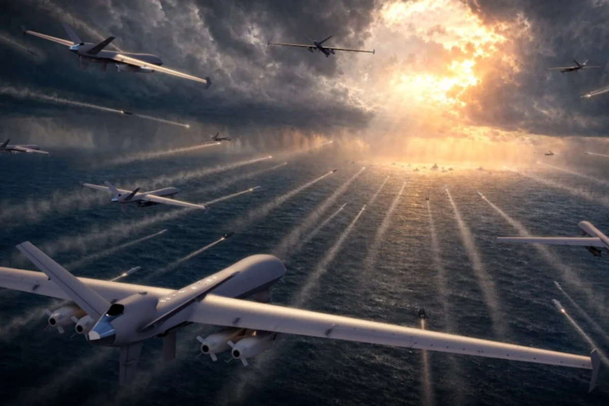General Atomics Wildfire uncrewed aircraft system concept General Atomics Wildfire uncrewed aircraft system concept