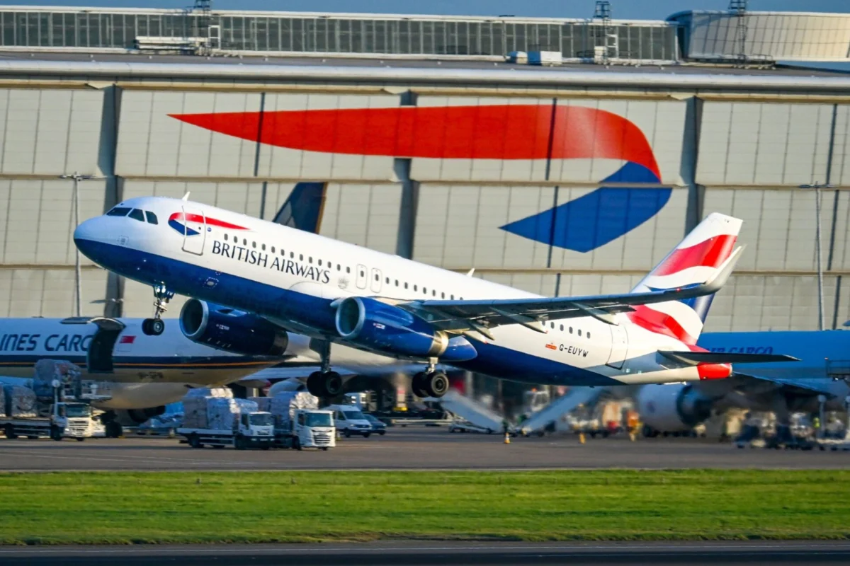 Heathrow Airport British Airways A320 Heathrow Airport British Airways A320