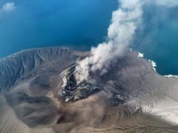 Mount Anak Krakatau eruption