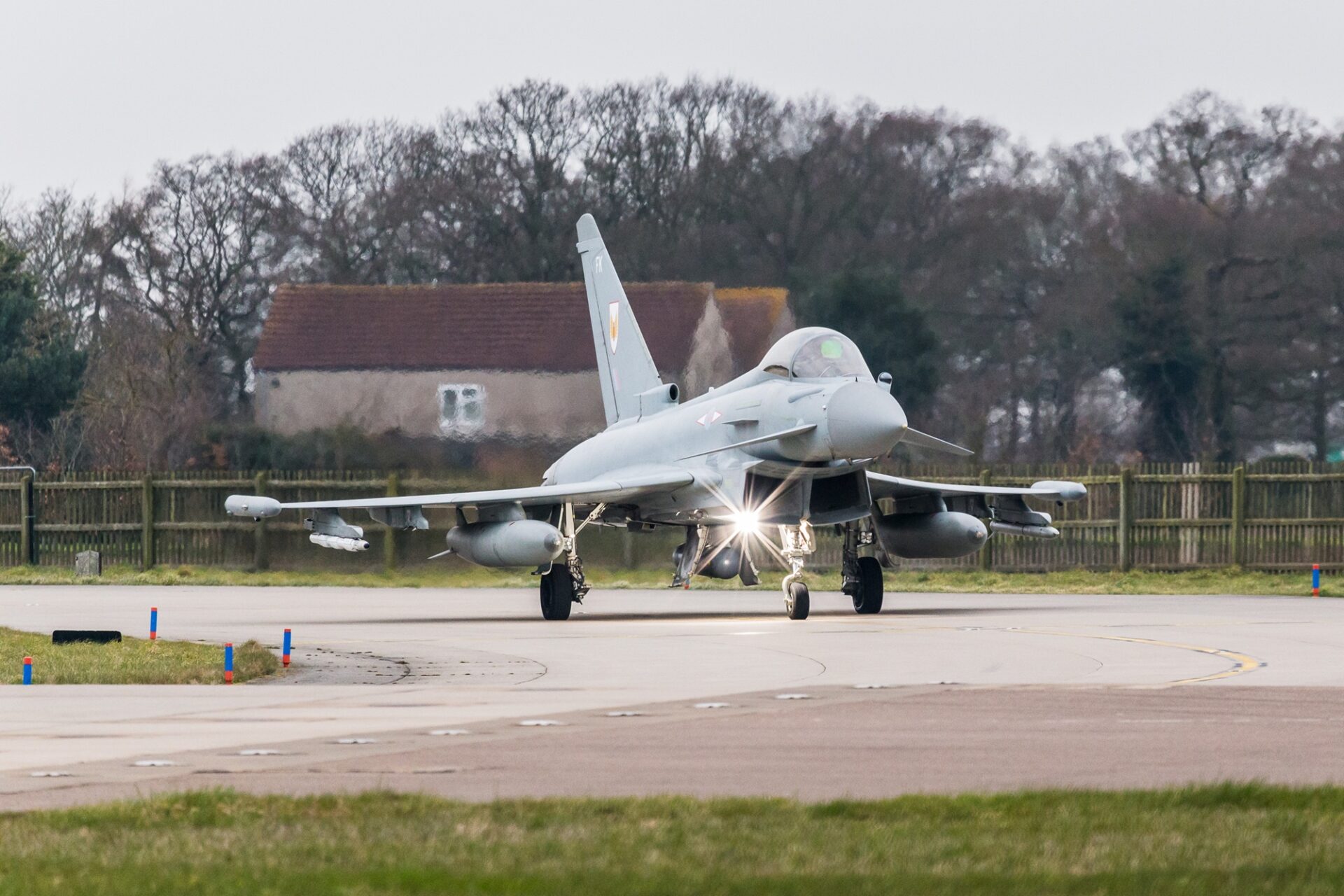 Turkish Air Force pilots begin Eurofighter training with RAF