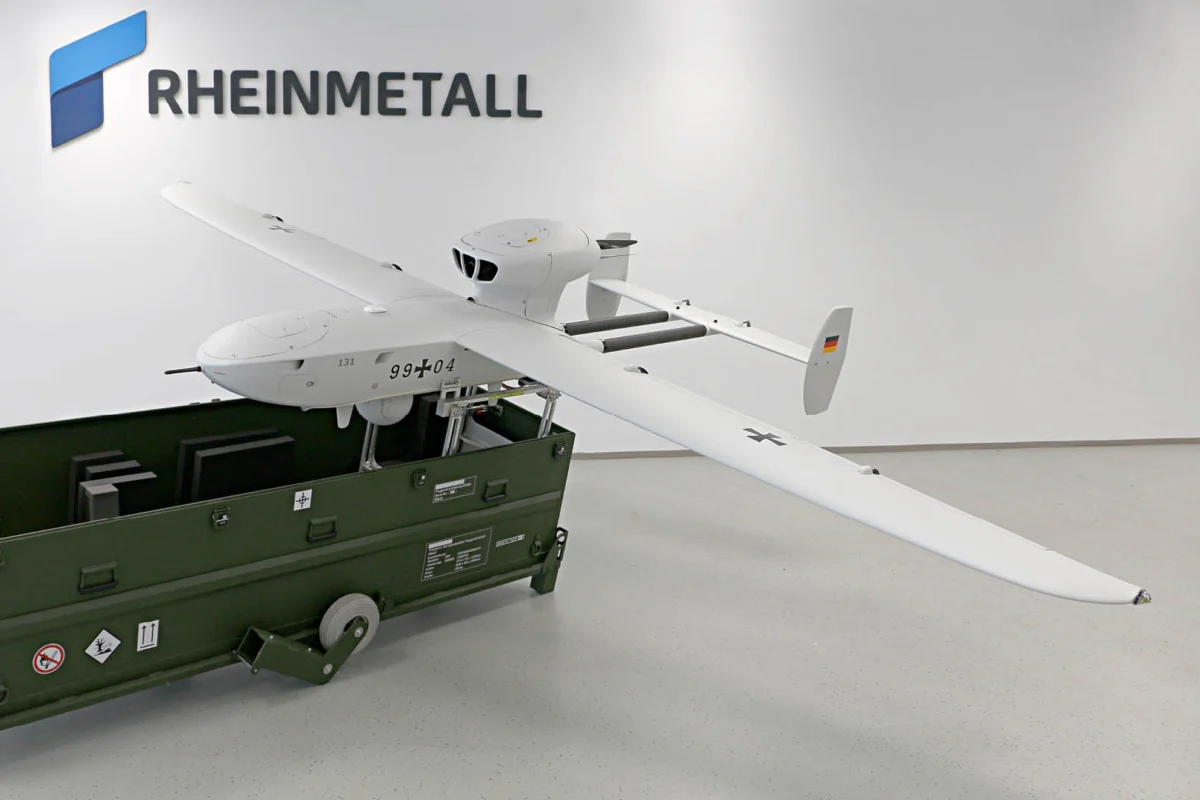 Rheinmetall LUNA NG reconnaissance drone Rheinmetall LUNA NG reconnaissance drone