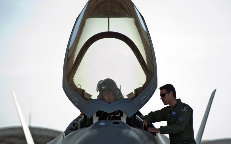 The cockpit canopy of a Royal Australian Air Force F 35A Lightning II The cockpit canopy of a Royal Australian Air Force F 35A Lightning II
