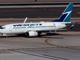 WestJet Boeing 737 700