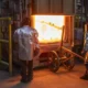 Workers at Consolidated Precision Products Syracuse facility during the investment casting process