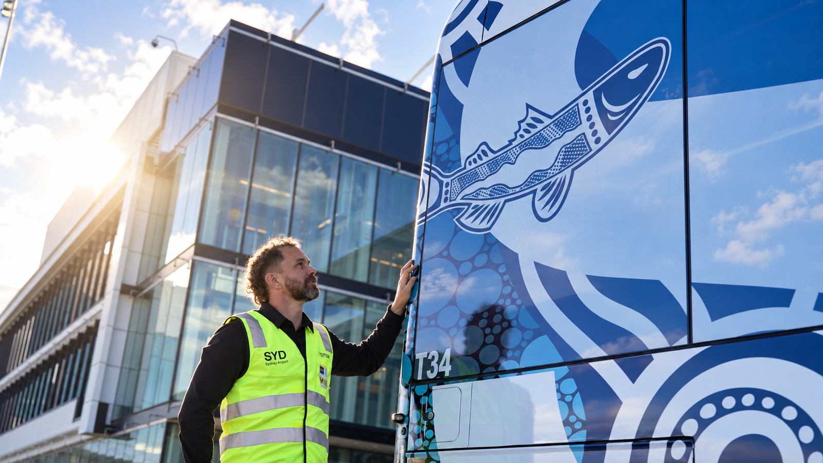 Sydney Airport launches electric bus fleet in net zero push