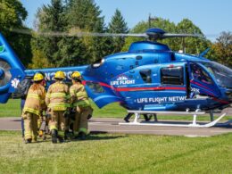 Airbus H135 helicopter Life Flight Network