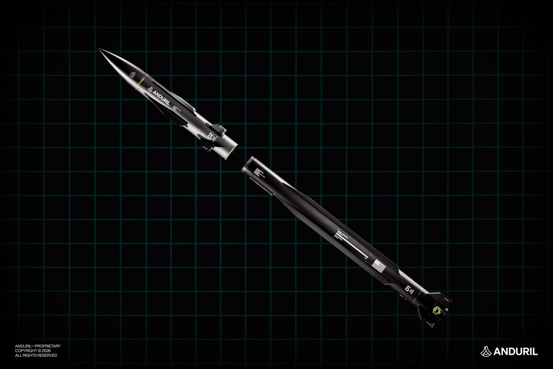 Anduril unveils modular Steelfin surface‑to‑air interceptor family