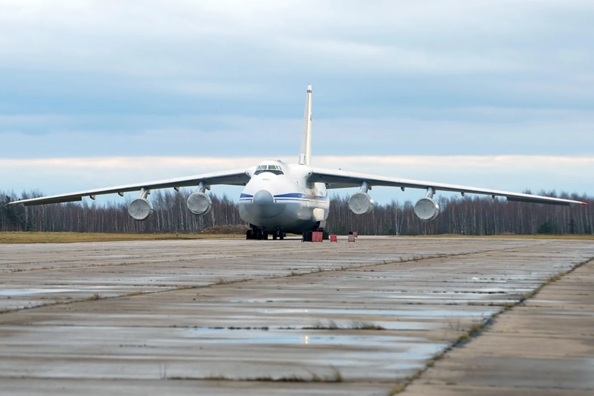 Antonov An 124 of the 566th Military Transport Air Regiment of Russia