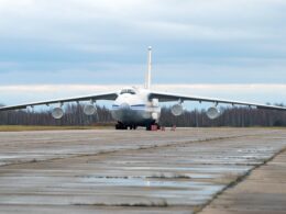 Antonov An 124 of the 566th Military Transport Air Regiment of Russia