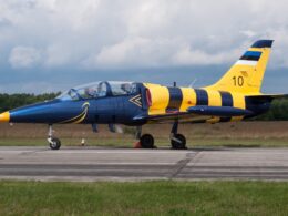 Estonian Air Force Aero L 39C Albatros trainer jet