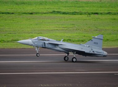 First Gripen E produced in Brazil by Embraer makes its maiden flight