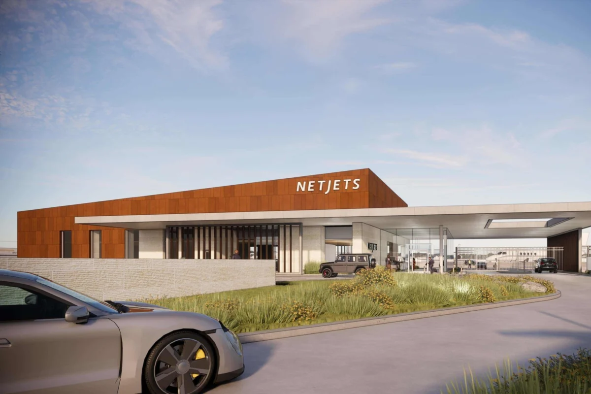 NetJets Rendering Dallas Love Field