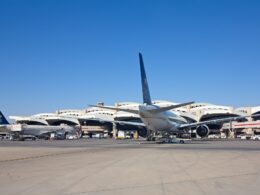 Saudia aircraft at Riyadh King Khalid Airport