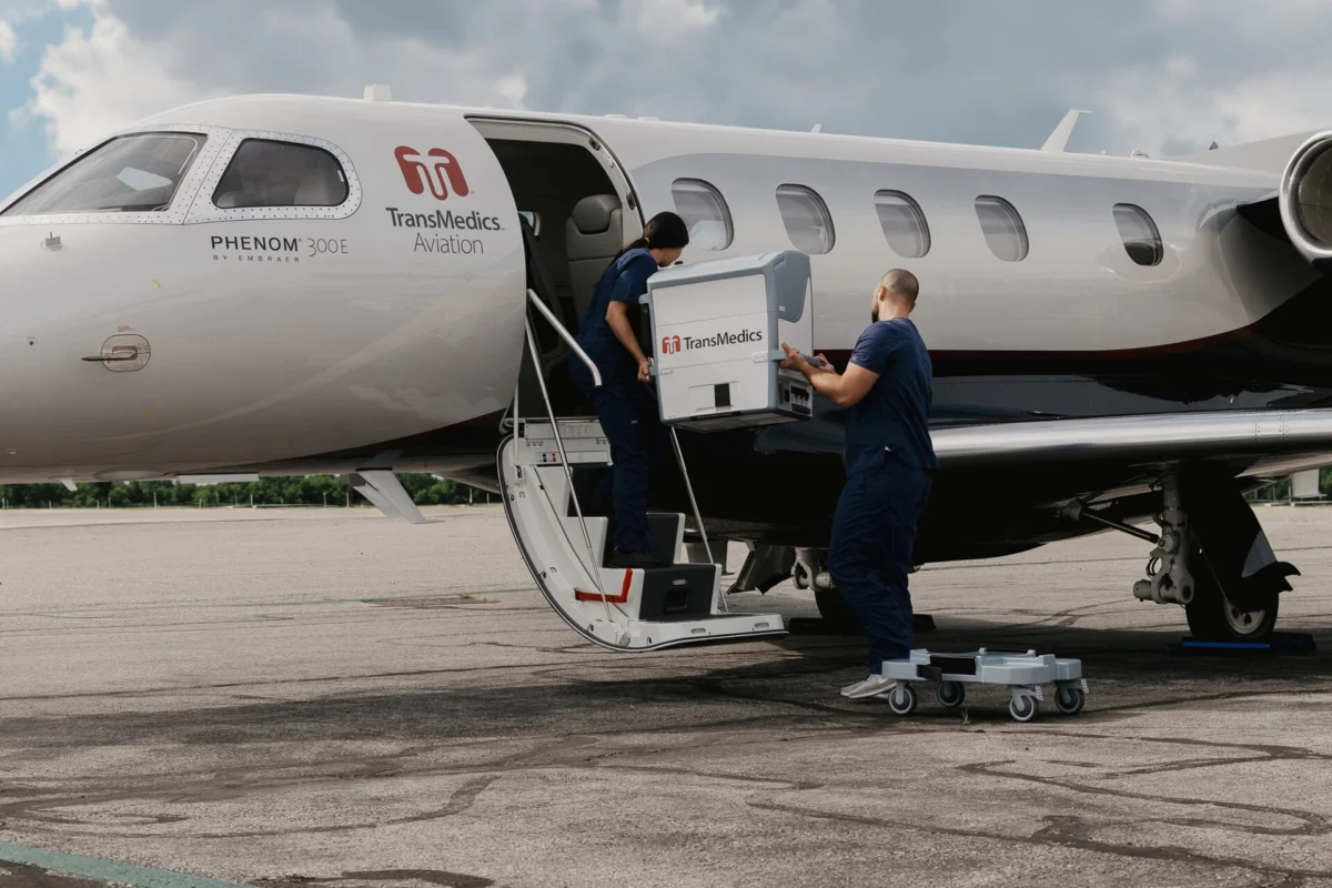 TransMedics Gogo Galileo HDX Embraer Phenom 300E TransMedics Gogo Galileo HDX Embraer Phenom 300E