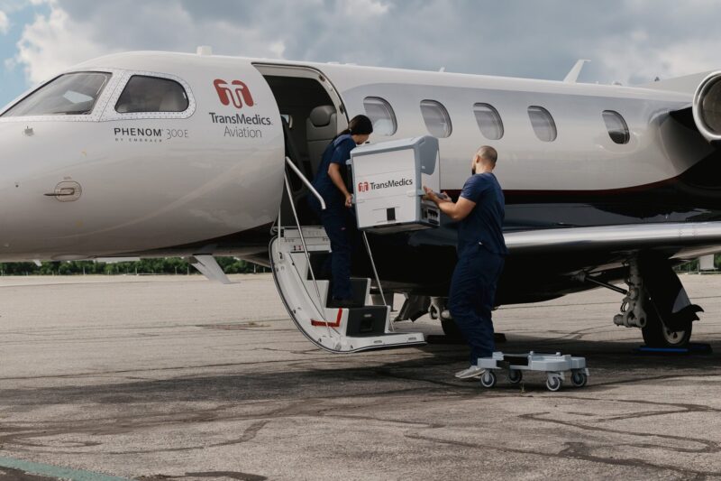 TransMedics Gogo Galileo HDX Embraer Phenom 300E TransMedics Gogo Galileo HDX Embraer Phenom 300E