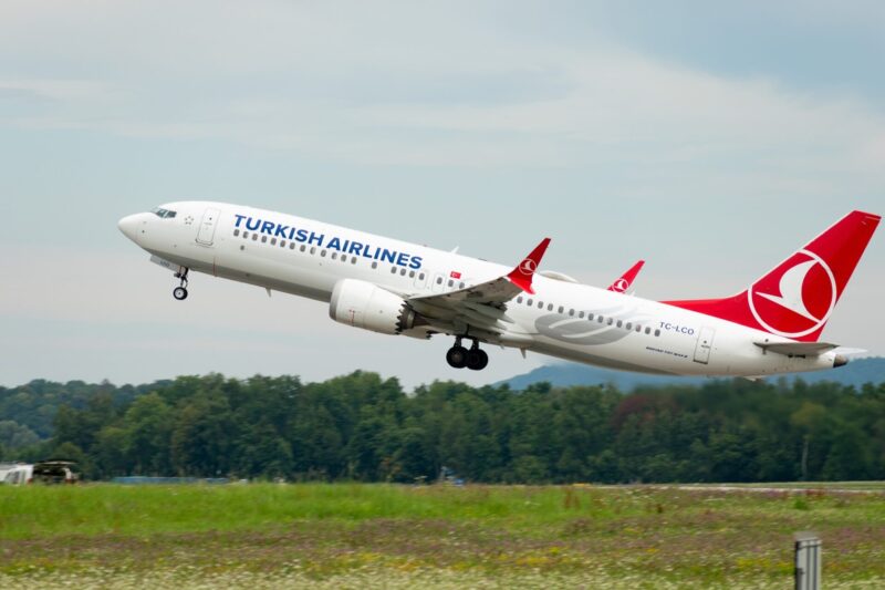 urkish Airlines Boeing 737 MAX 8 aircraft