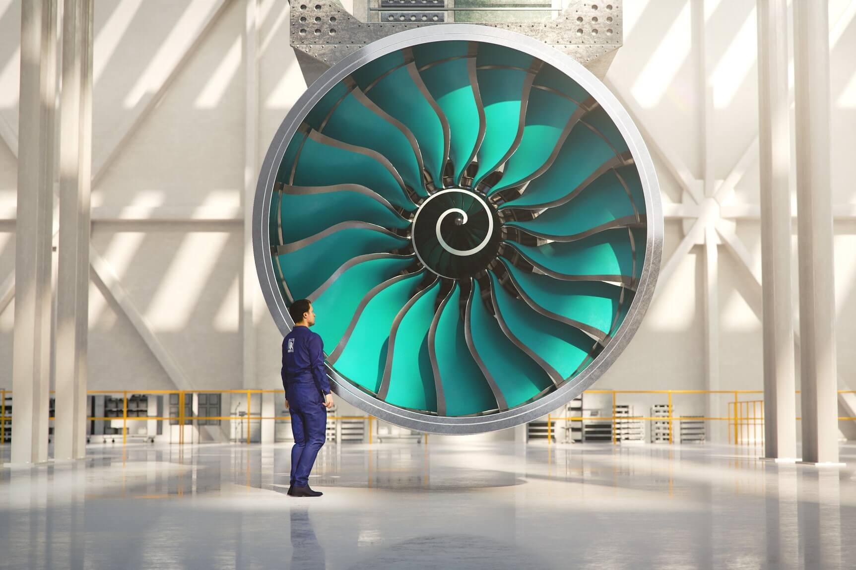  Rolls-Royce starts building UltraFan, the largest jet engine