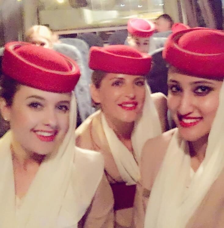 Rimante working for Emirate