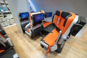 Aircraft seat concepts by Aviointeriors S.p.A.