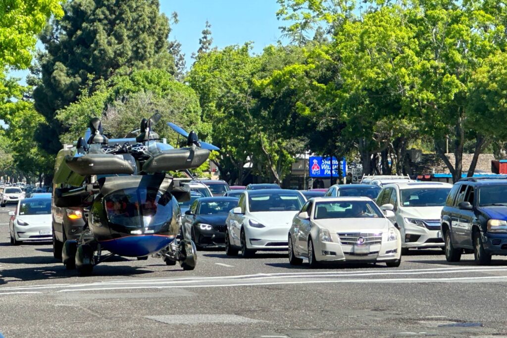 ASKA flying car public road