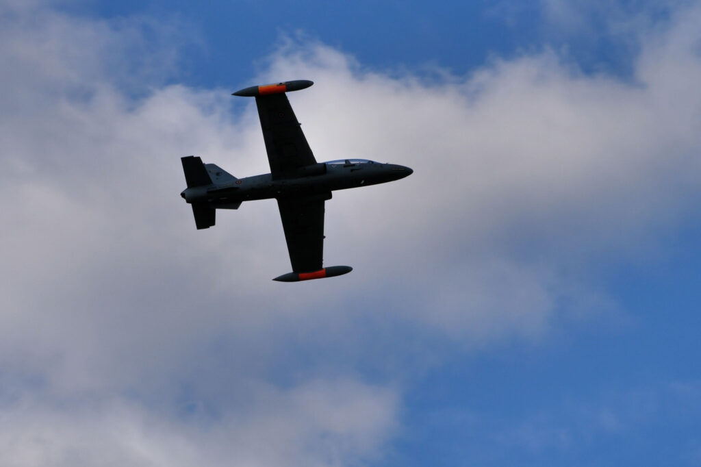 Aermacchi MB-339 military jet training and light attack airplane