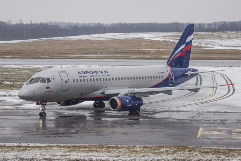 Aeroflot Sukhoi Superjet at Vilnius Airport VNO Russia sentenced the captain of the fatal Sukhoi Superjet flight to six years in prison