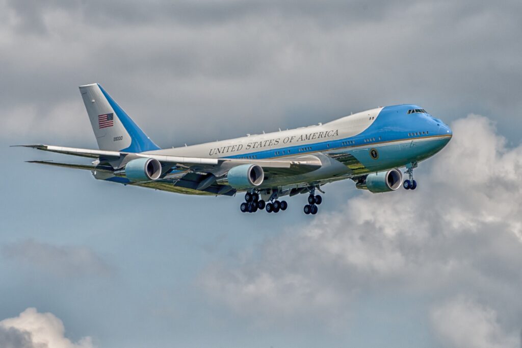 The USAF is requesting more funds to upgrade the current Air Force One before the VC-25Bs arrive