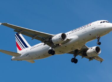 Air France flight from Lyon