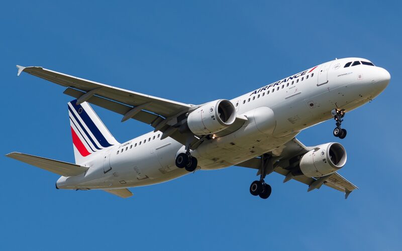 Air France flight from Lyon