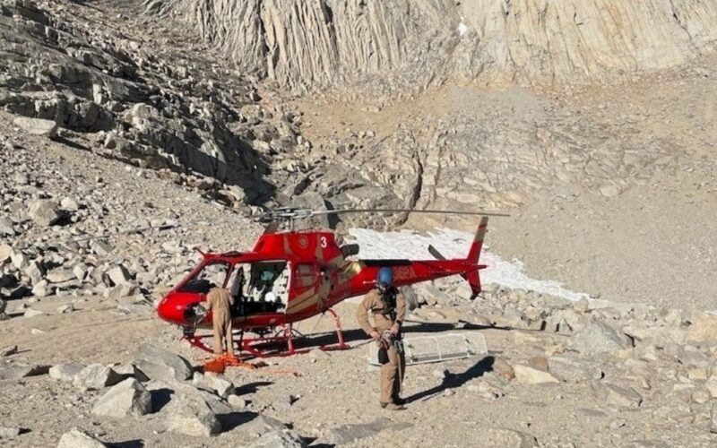 Air France pilot death rescue helicopter