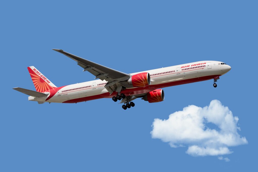An Air India Boeing 777 was forced to divert to Stockholm following an oil leak on one of the engines