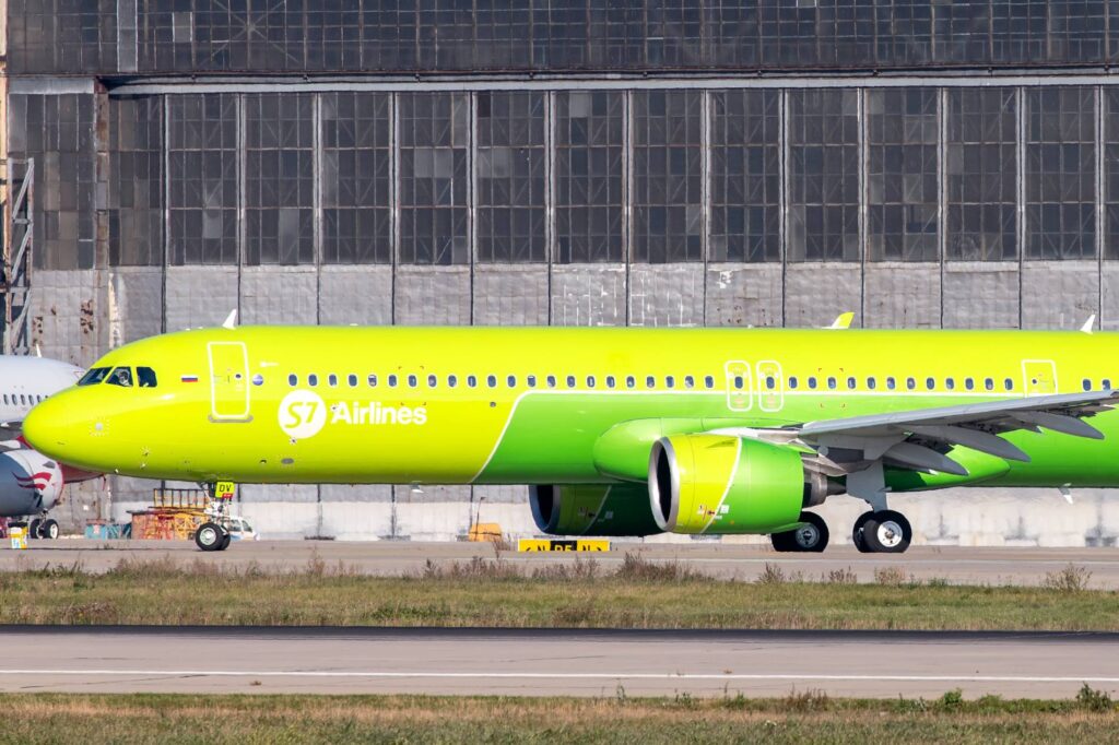 Airbus A321neo of S7 Airlines