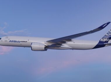Airbus began manufacturing the first parts of the Airbus A350F