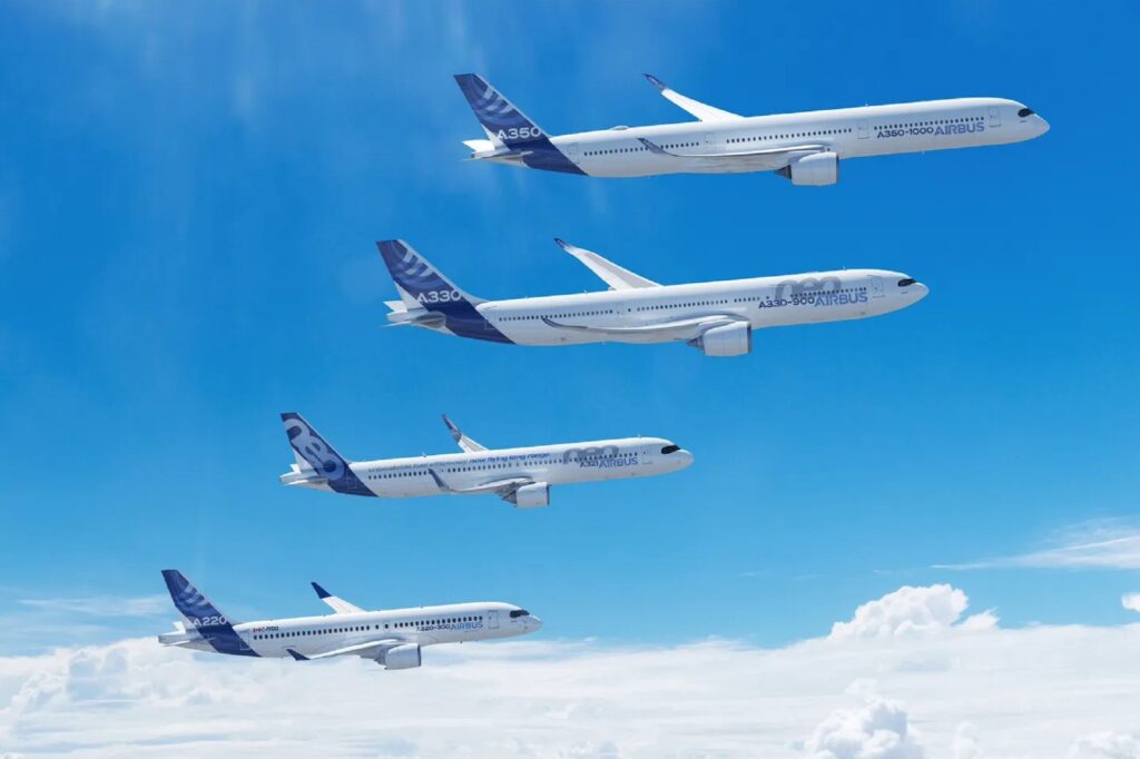 Airbus orders deliveries 2023