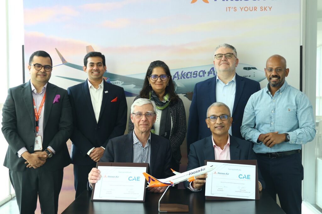 Akasa Air CAE agreement