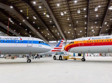 American Airlines unveiled two retro liveries on the Airbus A321, dedicated to Piedmont Airlines and PSA