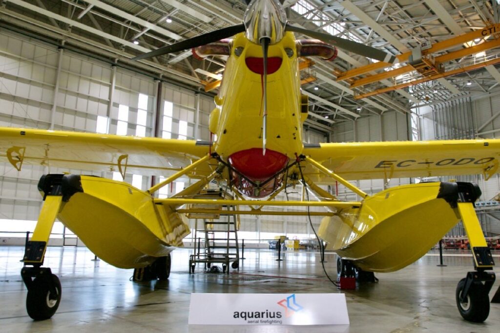 Aquarius Aerial Firefighting Air Tractor AT-802F