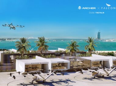 Archer Aviation Dubai Abu Dhabi route